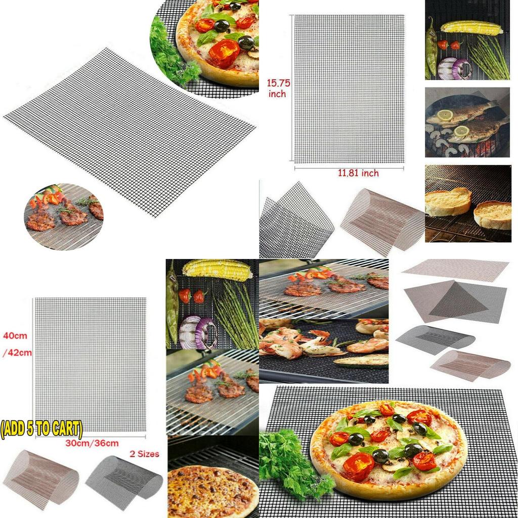 Durable Non-stick Bbq Grill Mat For Seamless Cooking And Baking Experiences