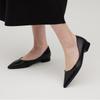 Mysterious [initial Price 178x000 Won] Simple Pointe Flat Shoes Slfl240201