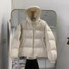 Winter New Casual Down Jacket Women's Short Hooded Loose Versatile Bread Jacket Thickened Jacket