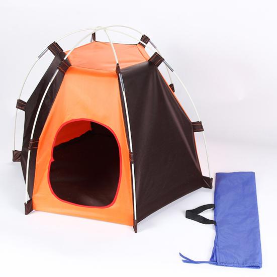 Summer Pet Dog Cat Puppy Portable Foldable Tent Breathable Outdoor House Cave