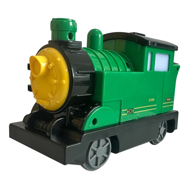 Non-Toxic Rail Transport Big Size Building Blocks Creative Track Accessories Assemble Toys For Children Bricks Compatible City Train Set