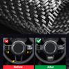 For BMW MINI Cooper S F54 F55 F56 F57 F60 2022 2023 Car Steering WWheel Carbon Fiber Decorative Cover Car Interior Stickers