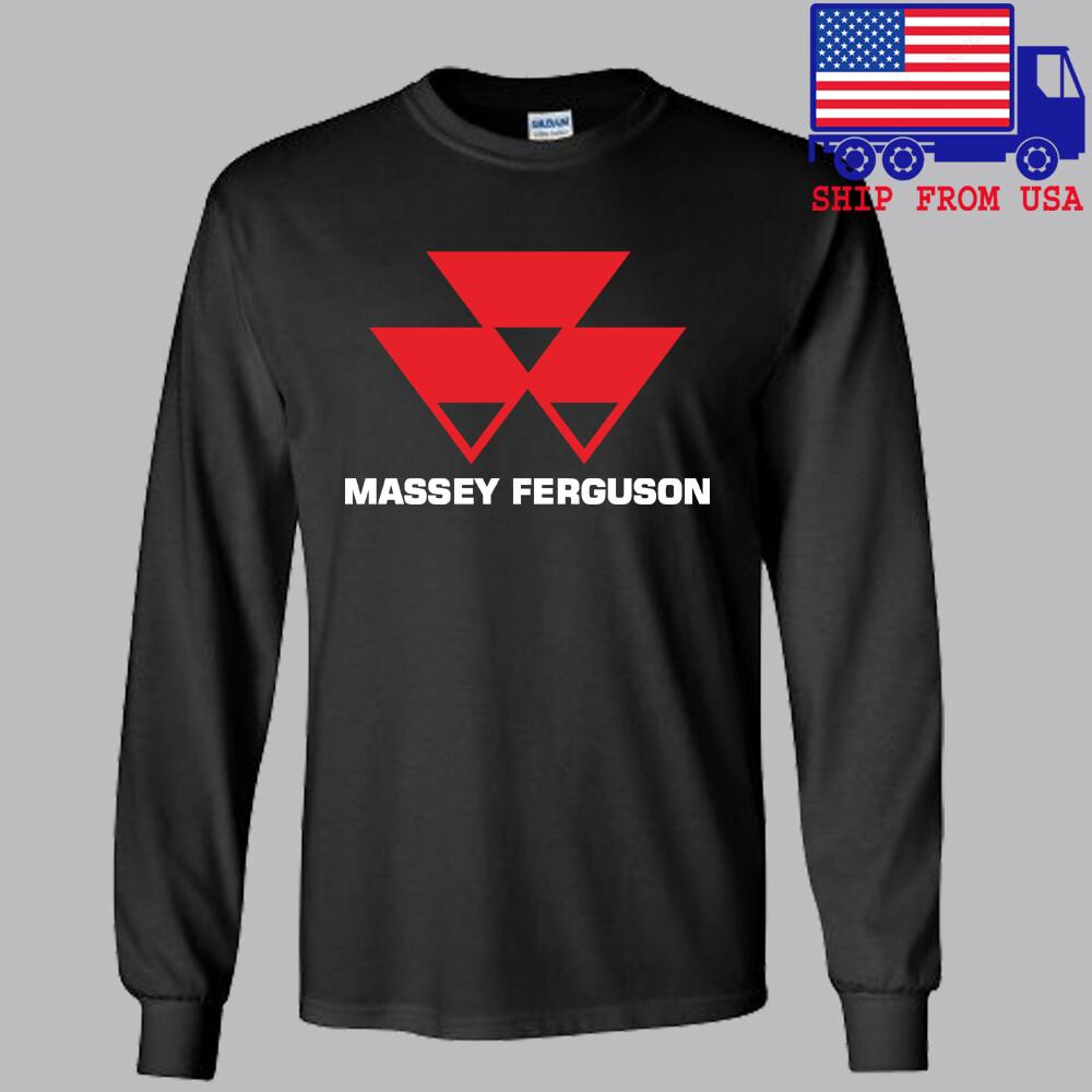 Massey Ferguson Tractor Black Size S2XL Unisex T-Shirt XXXXL