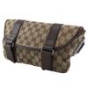 GUCCI Waist bag body bag 145851 beige GG canvas mens Used