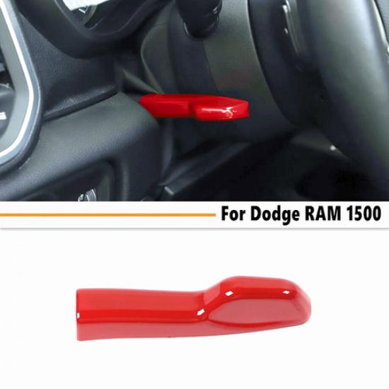 For Dodge Ram 1500 19-25 Red Interior Steering Wheel Height Adjust Cover Trim 1P