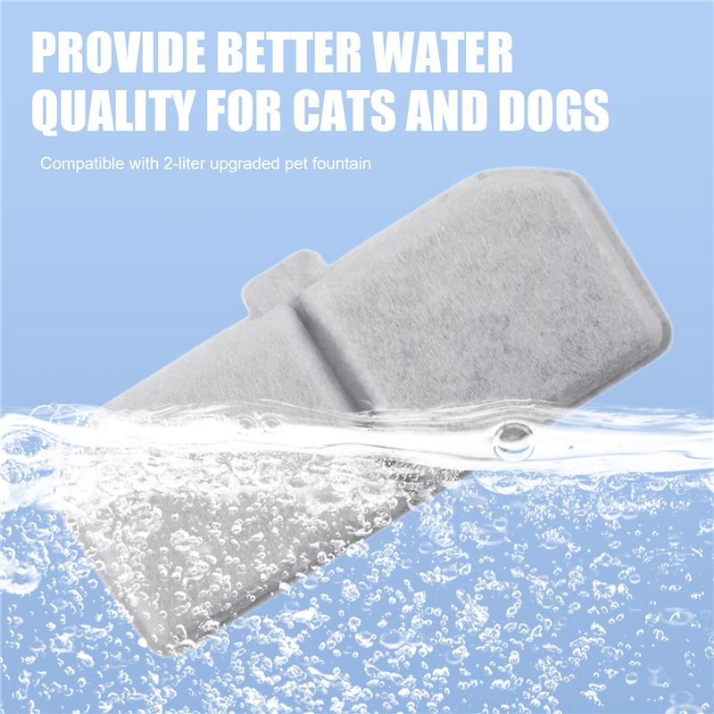 A96I-Cat Water Dispenser Filter 5 Packs Of Replaceable Filters, Suitable For 2 Liters CLEEBOURG Upgraded Water Dispenser