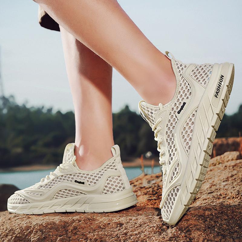 CYYTL Breathable Summer Sneakers Mesh Shoes For Men Casual Outdoor Tennis Hiking Luxury Running Platform Sports Designer Loafers