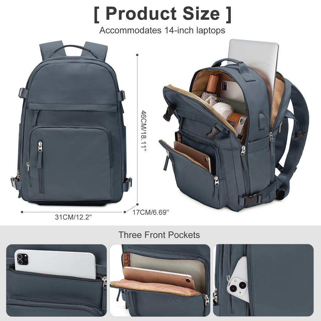 Large Travel Backpack for Women Large Capacity High Quality Schoolbag Overnight Weekend Bag Waterproof Men's Backpack Laptop Bag