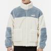 PUMA Color Blocking Sherpa Jacket Contrasting Colors lamb's wool Stay Warm Sports Logo Creamy White Men's 534931-93