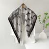Headscarf Silk Scarf 90cm Women's Headscarf New Versatile Satin Thin Large Square Scarf