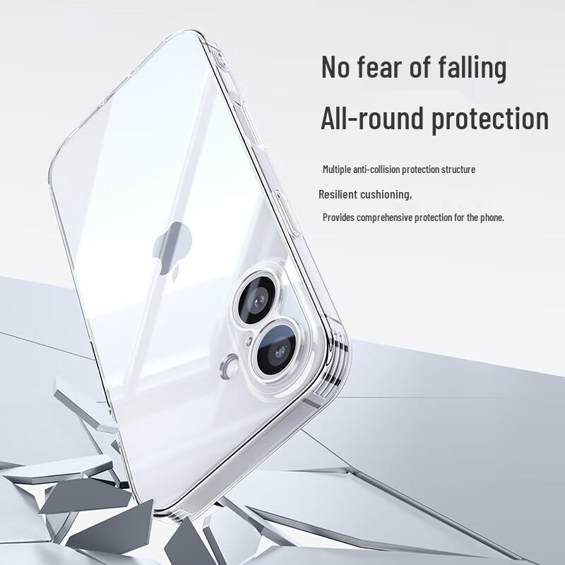 Pisen iPhone 16 Pro Kristallklare Hülle & Displayschutzfolien-Set