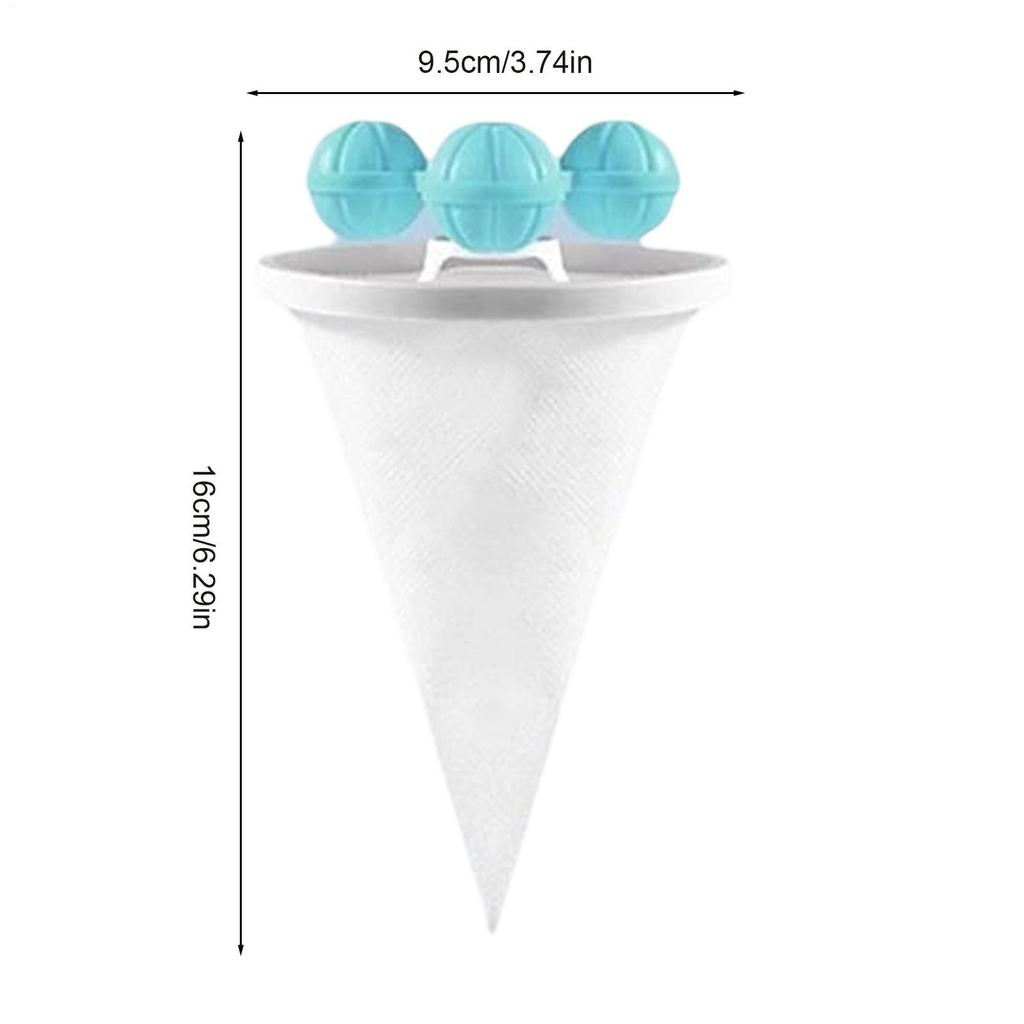 Reusable Washing Machine Filter Bag Floating Lint Hair Catcher Pet Hair Removel Dirt Collection Mesh Laundry Ball Cleaning Tools