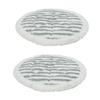 2PCS White Scrubbing Steam Mop Steam Mop Cloth for Shark S7000 Series S7000AMZ S7001 Floor Cleaning