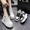 Inner Height Increase Spring New Muffin Platform Niche Women's Shoes Fashion Little White Shoes Versatile Casual Shoes Women