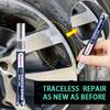 Automobile Wheel Hub Scratch Repair Pen - Car Wheel Hub Touch-up Pen. Applicable To Various Models of Silvery Wheel Hubs, Car Bo