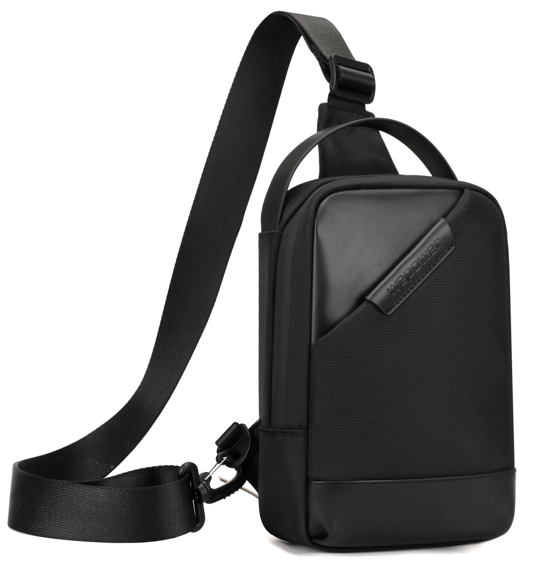 

Schkleier Сумка-слинг на плечо сетчатая стильная мужская одноплечевая сумка, сумка, сумка водоотталкивающая, легкая, популярная, многофункциональная, маленькая, через плечо, чёрный