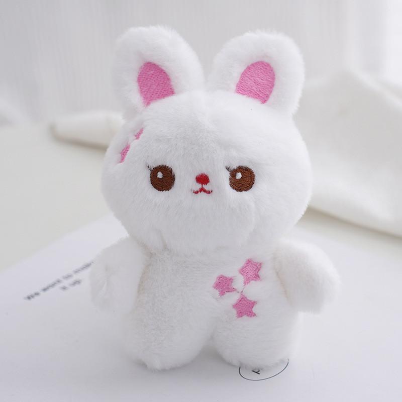 Adorable Plush Toy Star Sheep And Bunny Keychain Perfect Birthday Gift For Kids