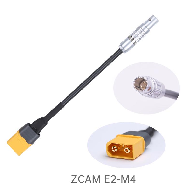 

iFlight XT60H-M to Z CAM E2-M4 Power Cable for BMPCC/RED Komodo (CN version)