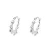 Design Sense Whirlwind Unique Earrings Personalized Design Fashionable Baroque Rotating Ear Buckle Cross-Border Hot-Selling Women
