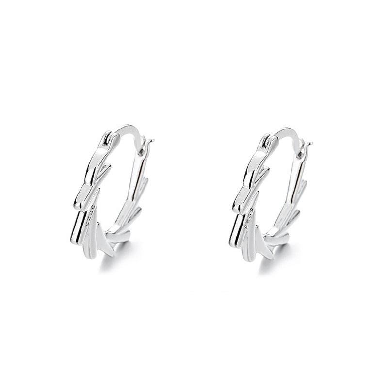 Design Sense Whirlwind Unique Earrings Personalized Design Fashionable Baroque Rotating Ear Buckle Cross-Border Hot-Selling Women
