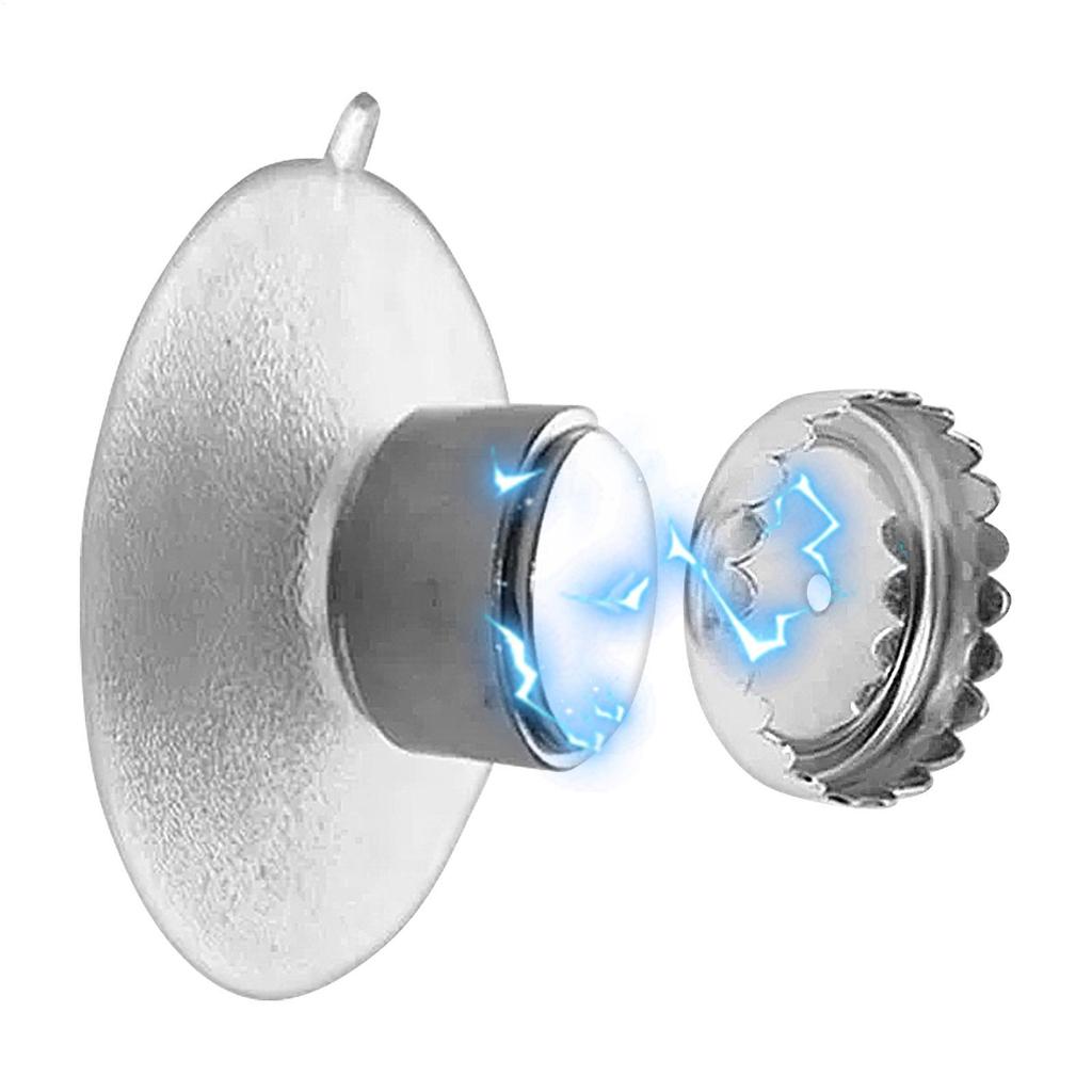 Přísavkový držák na mýdlo Nástěnný stojan na mýdlo se silným magnetem Odnímatelné závěsné držáky na mýdlo do koupelny a sprchy