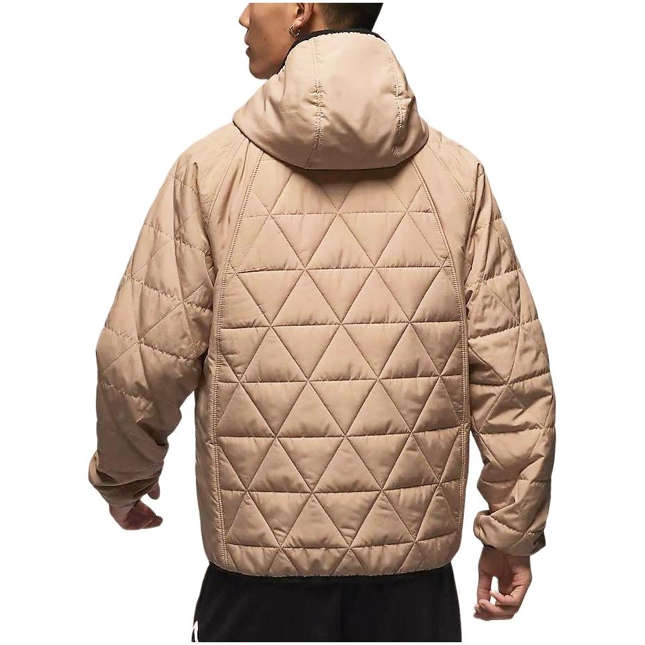Jordan Therma-FIT Sport Solid Color Hooded Zip-Up Casual Jacket Men jackets Legendary-Brown FD2638-244