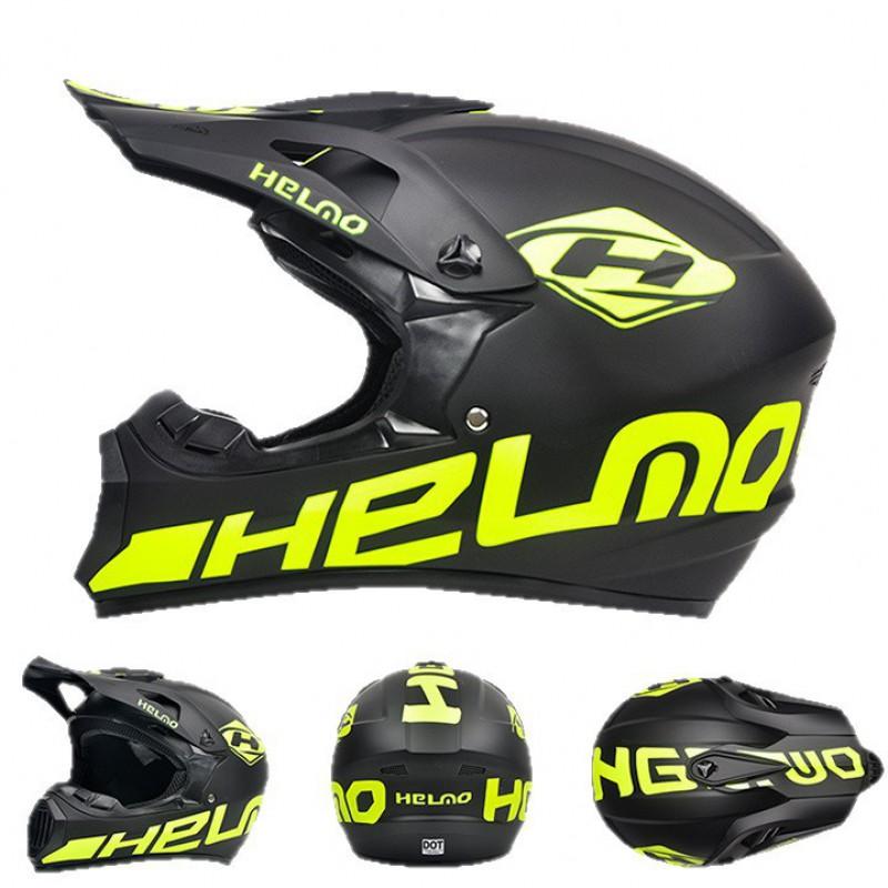 DOT Certified Full Face Off-Road Motorcycle Helmet Dirt Bike Mountain Riding