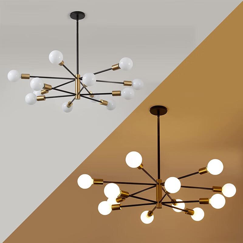 American Country Style Molecular Chandelier
