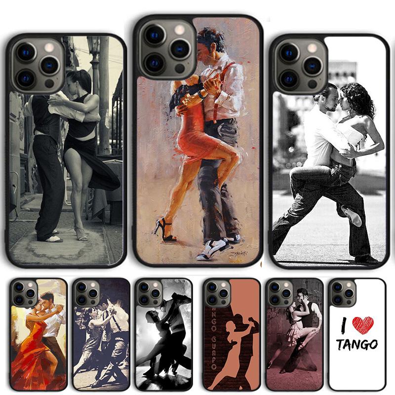 Latin Tango Dancing Dance Coque Shell For iPhone 17 Air 15 16 14 13 12 Pro Max 11 Pro Max Plus Phone Case Cover
