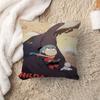 HHilda cartoon girl anime Cushion Cover Inches Farmhouse Decor Home Throw Pillow Covers for Couch Decorations