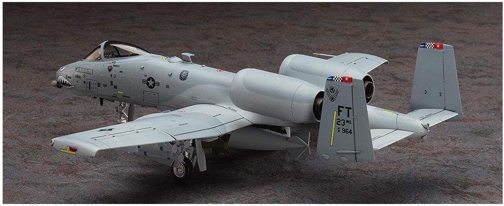 Hasegawa US Air Force Thunderbolt II Plastic Model Kit E43 1/72 A-10C
