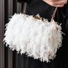 Tassel Bags for Women 2026 Luxury Designer Fringe Purse Crossbody Shoulder Handbags Evening Wedding Party Elegante Clutch Wallet