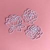 Rose Flower Metal Cutting Dies DIY Stamps Crafts Template Mold Stencils for Embossing Scrapbooking Photo Album X3UC
