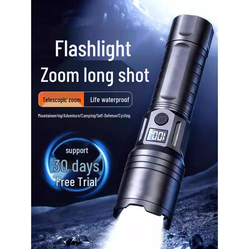 HANDUNYOU High-Lumen Rechargeable Flashlight