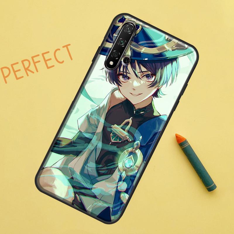 Genshin Impact Case For Huawei Nova Y90 Y70 Y61 Y60 9 10 SE Nova 5T 11i 8i 7i 3i P20 P40 P30 Lite P60 Pro