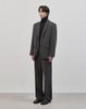 Work On Body Off [Summer/All Seasons] Civico Semi-Overfit Single Two-Button Blazer [Grey]