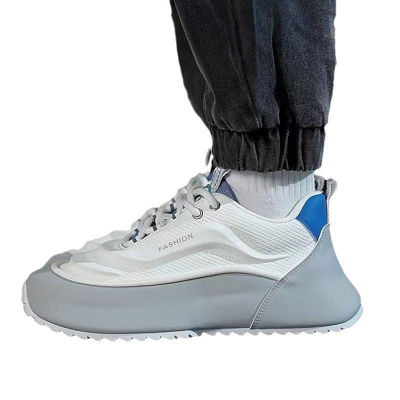 Scarpe da uomo popolari da celebrità di Internet primavera e autunno fondo piatto nuove versatili sportive tempo libero da corsa fondo a sacco adolescente studente scarpe da papà