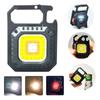 AmmToo Mini LED Magnetic Flashlight COB 800 Lumens USB Rechargeable 7 Modes Outdoor Camping Pocket Work Light Spotlights