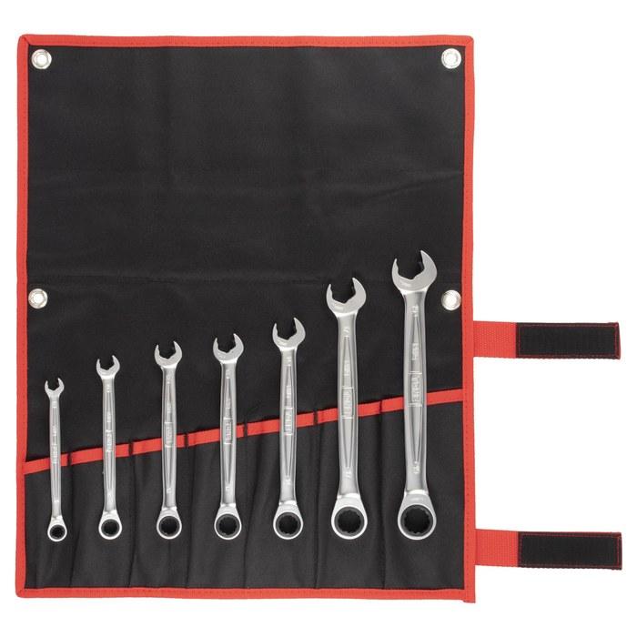 [Tone] Quick Ratchet Wrench Set RMQ700 (7-Piece) Black