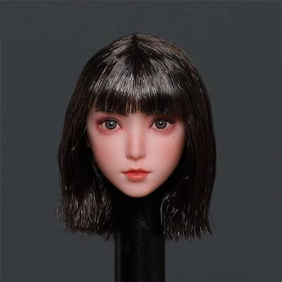 Jucării Hobby-uri iminitoys M014E Fată Lolită Sexy cu Perle Frumoasă Asiatică Cap Feminin pentru Figurine la Scară Compatibil cu Corp și Ținută TBLeague Nu &