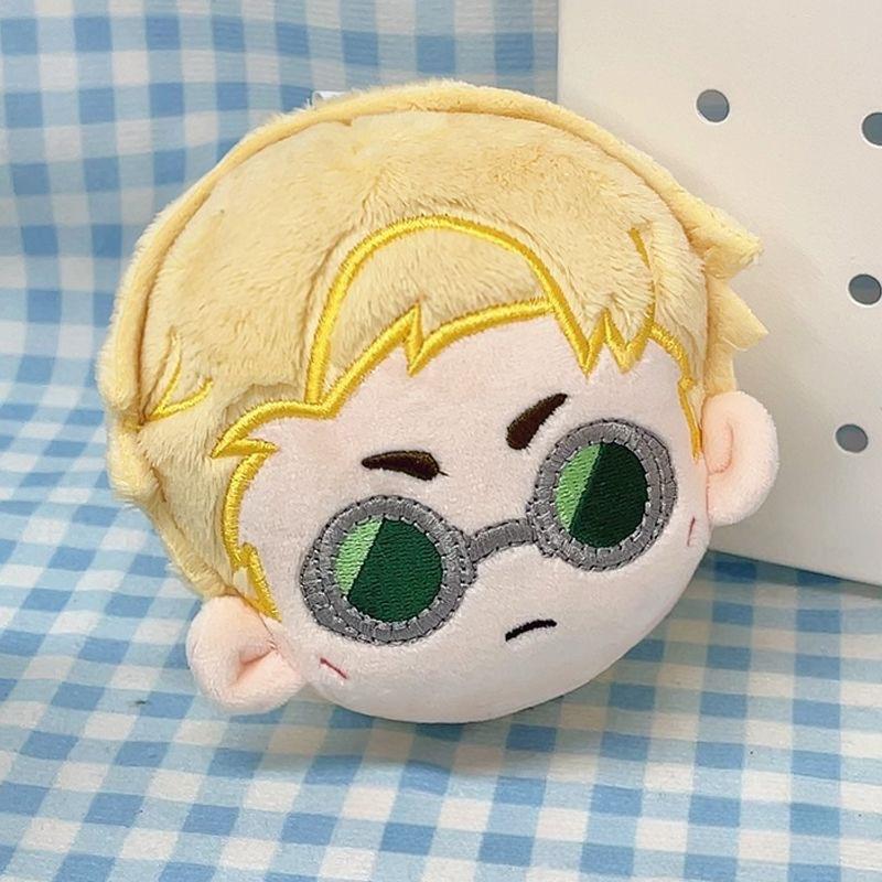 Jujutsu Kaisen JJK Geto Gojo Suguru Nanami Plush Toy Keychain Anime Peripheral Backpack Pendant Kawaii Keyring Birthday Gift