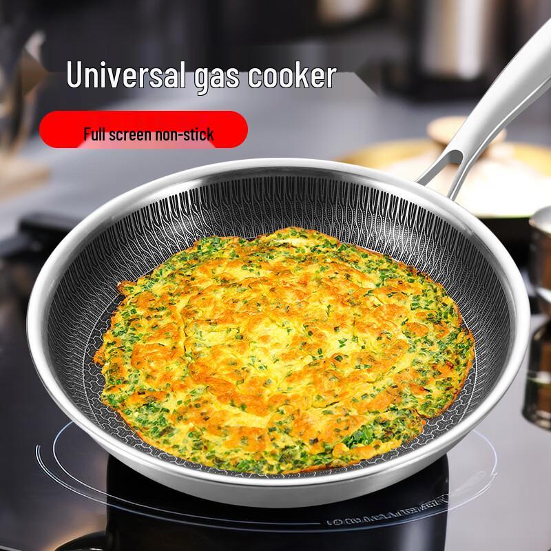 

Zhi Shi 3-Ply 304 Stainless Steel Frying Pan