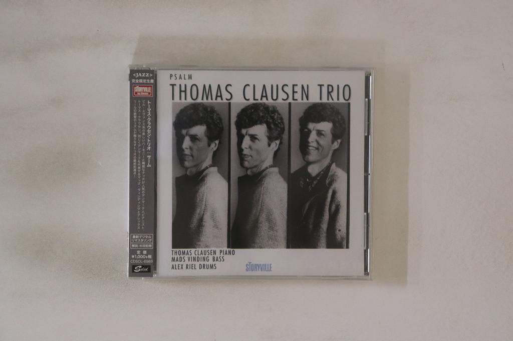 CD THOMAS CLAUSEN TRIO  Psalm CDSOL6989 SOLID RECORDS 2017 Japan Obi Jazz Used