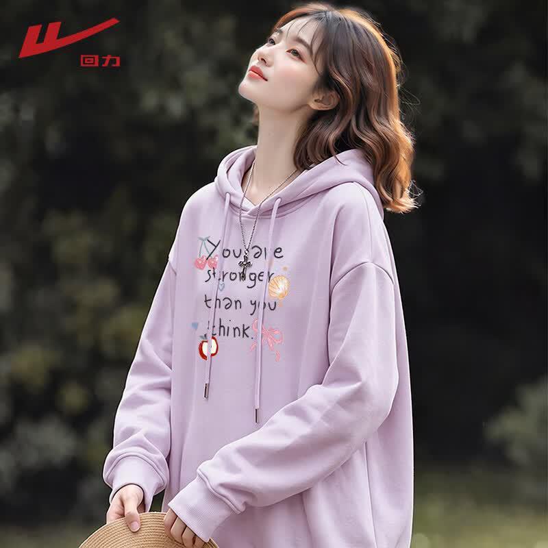 Warrior Women's Hooded Casual Long Sleeve Sweatshirt