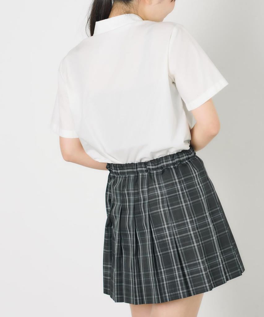 School Shirt Tops Uniform School Girls High School Junior High School Student Cosplay Event Spring Summer Autumn M White [WEGO]