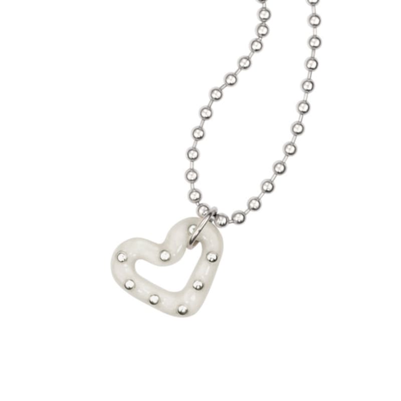 

nff hubble necklace-white ONE