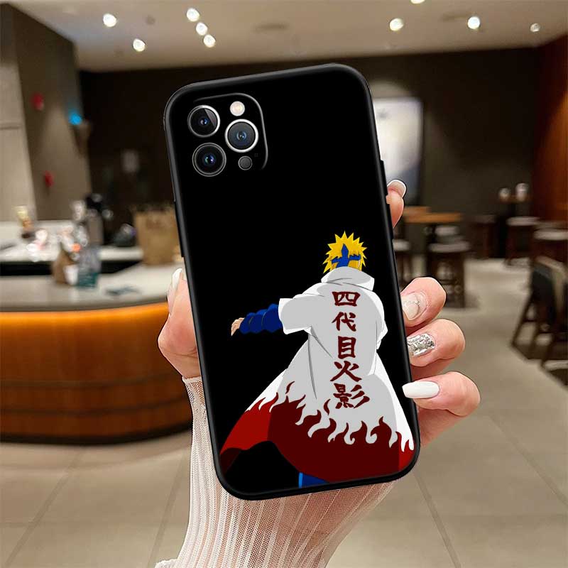 UP39 Naruto Minato Namikaze New High-End Shell Phone Case for iPhone 16 15 14 13 12 Pro Max Plus Mini