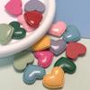 100pcs Mini Kawaii Cute Heart Flat Back Cabochons Scrapbook Diy Party Hairpin Accessories Home Decoration Craft