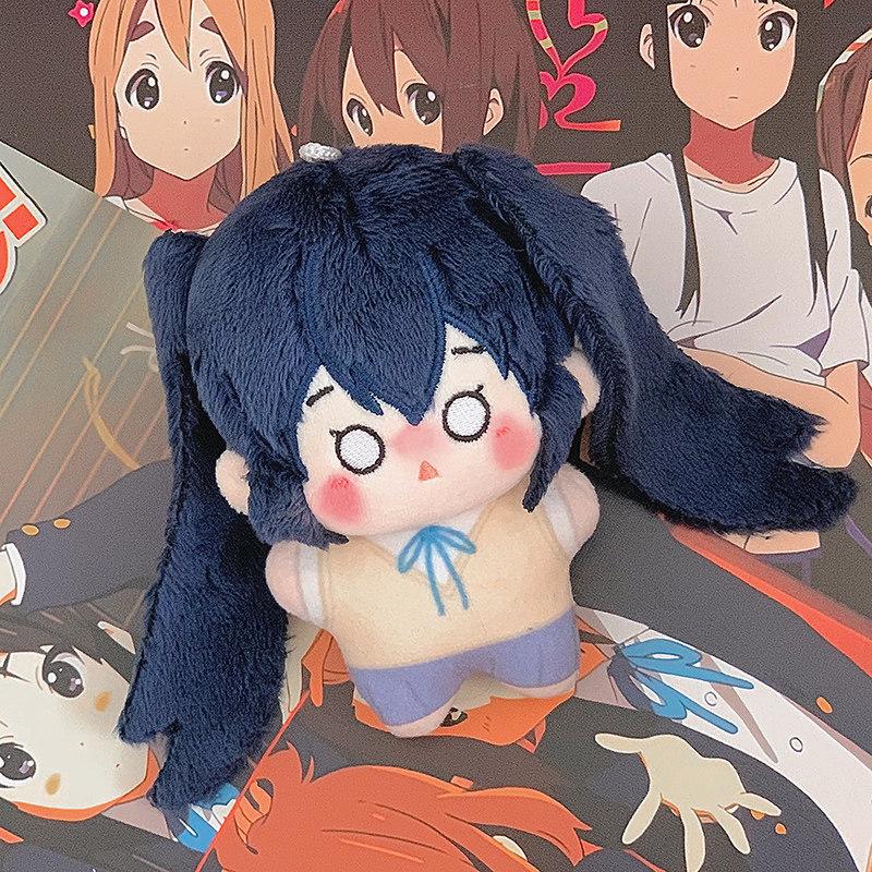 10cm K-On! Plush Dolls: Hirasawa Yui, Akiyama Mio, Tainaka Ritsu