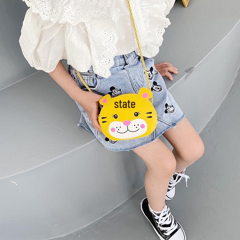 2020 Korean Small Animal Cartoon Crossbody Bag for Kids - Cute Mini Coin Purse for Girls
